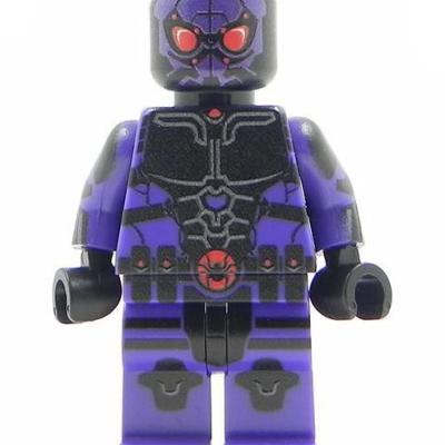 lego black spider dc