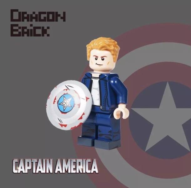 HeroBloks - Steve Rogers