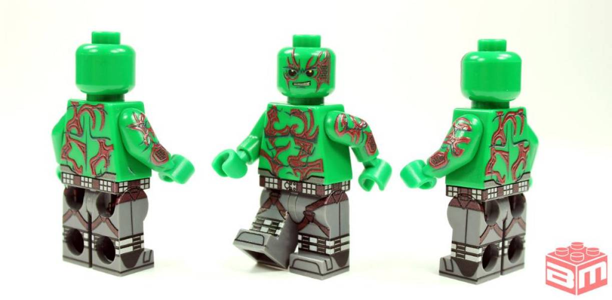 HeroBloks - Blue Rainbow Friend (Green/Red)