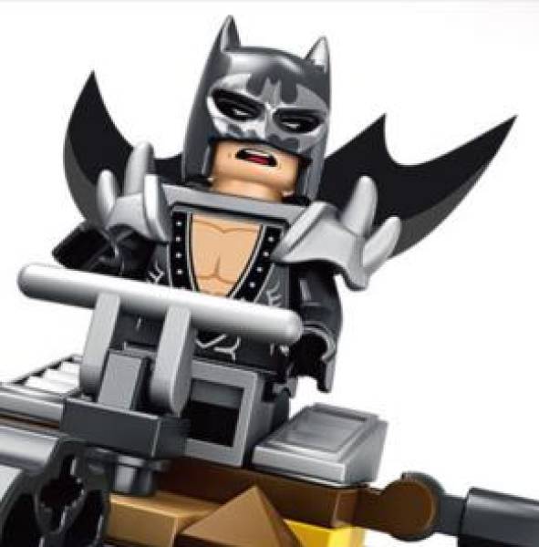 HeroBloks - Glam Metal Batman