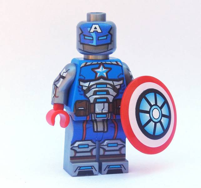 LEGO® sh228 Space Captain America - ToyPro