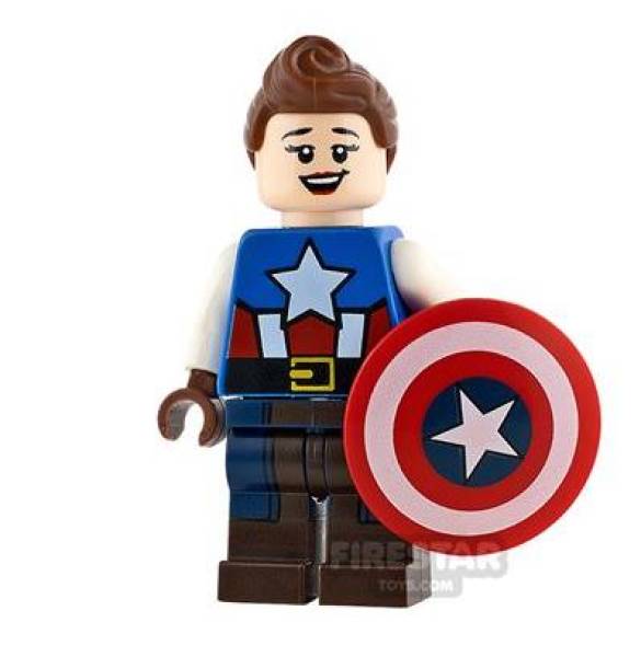 HeroBloks - Captain America (Peggy Carter)