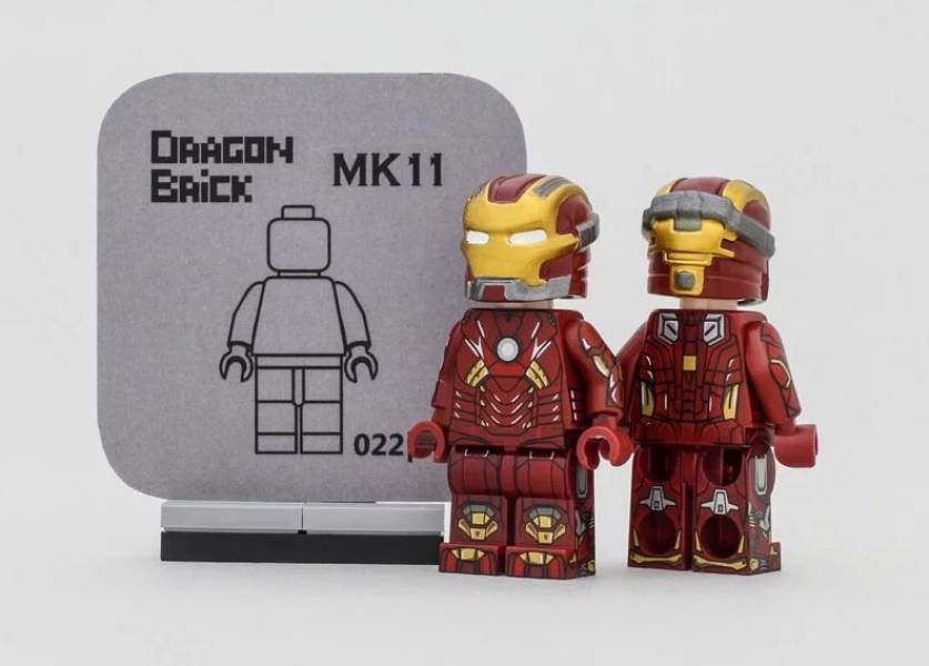 HeroBloks Iron Man Mk 11 DragonBrick