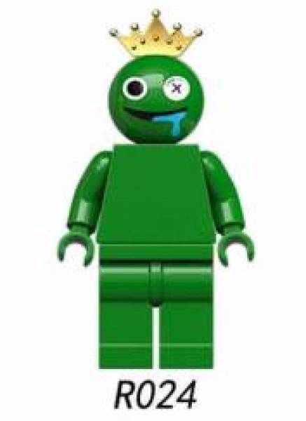 HeroBloks - Blue Rainbow Friend (Green/Red)