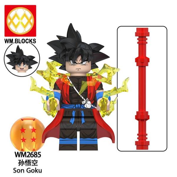 HeroBloks - Xeno Goku - World Minifigures - WM2685