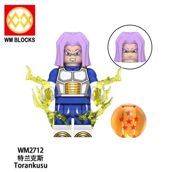 HeroBloks - Trunks - World Minifigures - WM2712 HeroBloks - Trunks - World Minifigures - WM2712