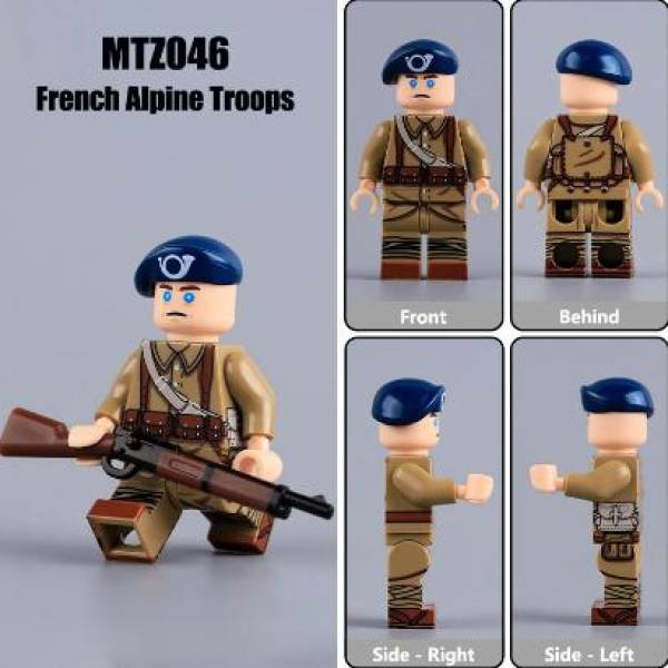 HeroBloks - French Alpine Trooper - MTZ - MTZ046
