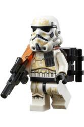 Lego Figure Sandtrooper Squad Leader Captain sw0961 