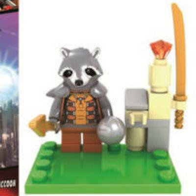 Lego Rakatans HeroBloks - Rocket Raccoon - Bela - 10257