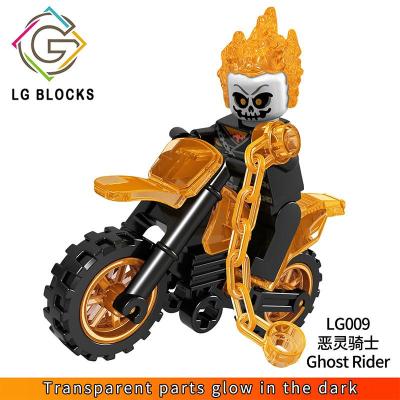 HeroBloks - Ghost Rider - LG Blocks - LG009