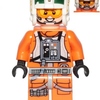 LEGO Star Wars Wedge Antilles Minifigure Rebel Snowspeeder Pilot 75268 sw1081 main image 1