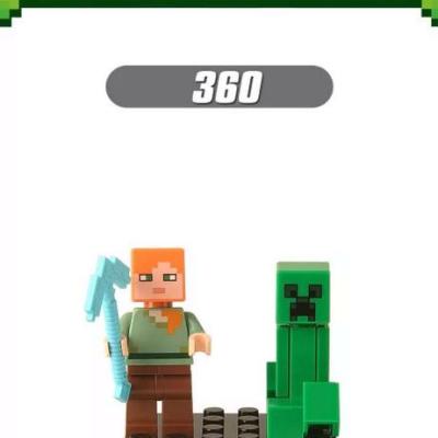 HeroBloks - Alex with Creeper