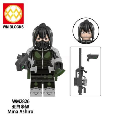 HeroBloks - Mina Ashiro - World Minifigures - WM2826