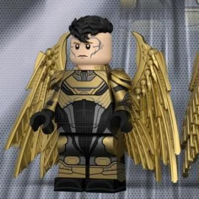 HeroBloks - Archangel (X-Men: Apocalypse) (Gold) - HeraBrick x