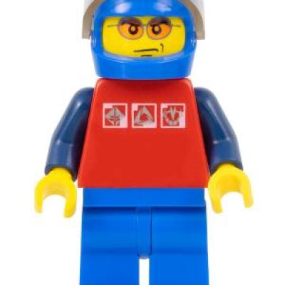 Lego Mini Racers Pilot HeroBloks - Mini-Airplane Pilot - Lego - cty0196