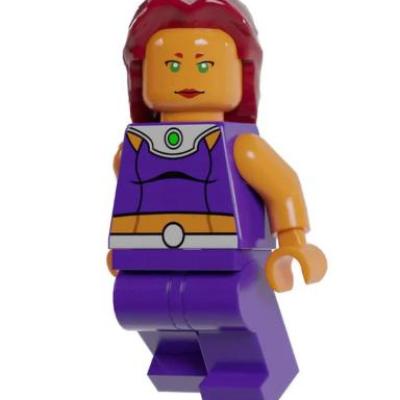 Starfire Blocks HeroBloks - Starfire - Dergs Customs