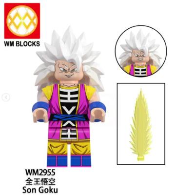 HeroBloks - Zenku (Goku - Zen'oh Fusion) - World Minifigures - WM2955