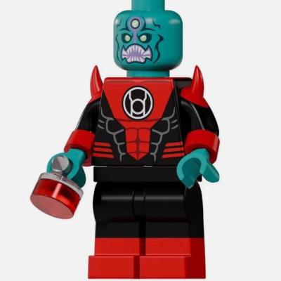 HeroBloks - Red Lantern (Fury-6) - ZKJ. Brick -