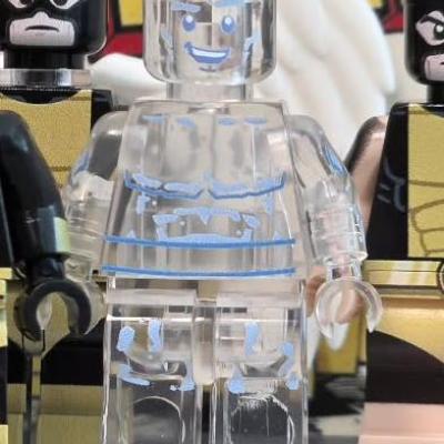 HeroBloks - Iceman (original X-Men) - Corn Brick -