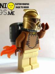 ROCKETEER Custom Printed Lego Minifigure! TV/Movie