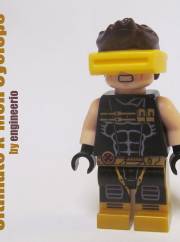 HeroBloks - Cyclops (Marvel) - Minifigs Area -