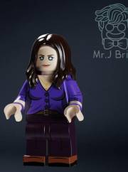 LOIS LANE、UNTITLED、海外版超希少レゾネ、新品額装付 HeroBloks - Lois Lane - Lego - SH0225