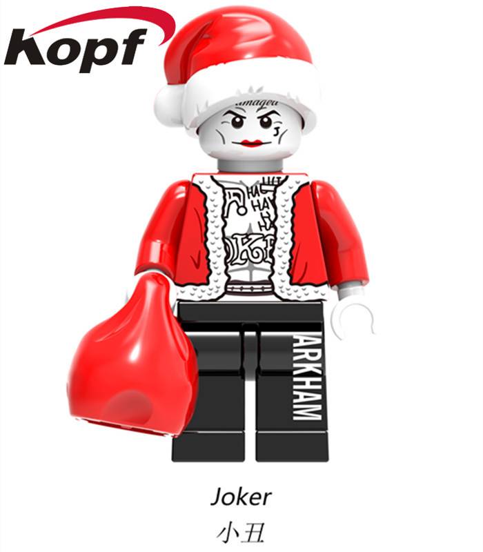 santa joker statue