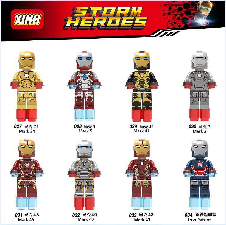 Herobloks Iron Man Mk 43