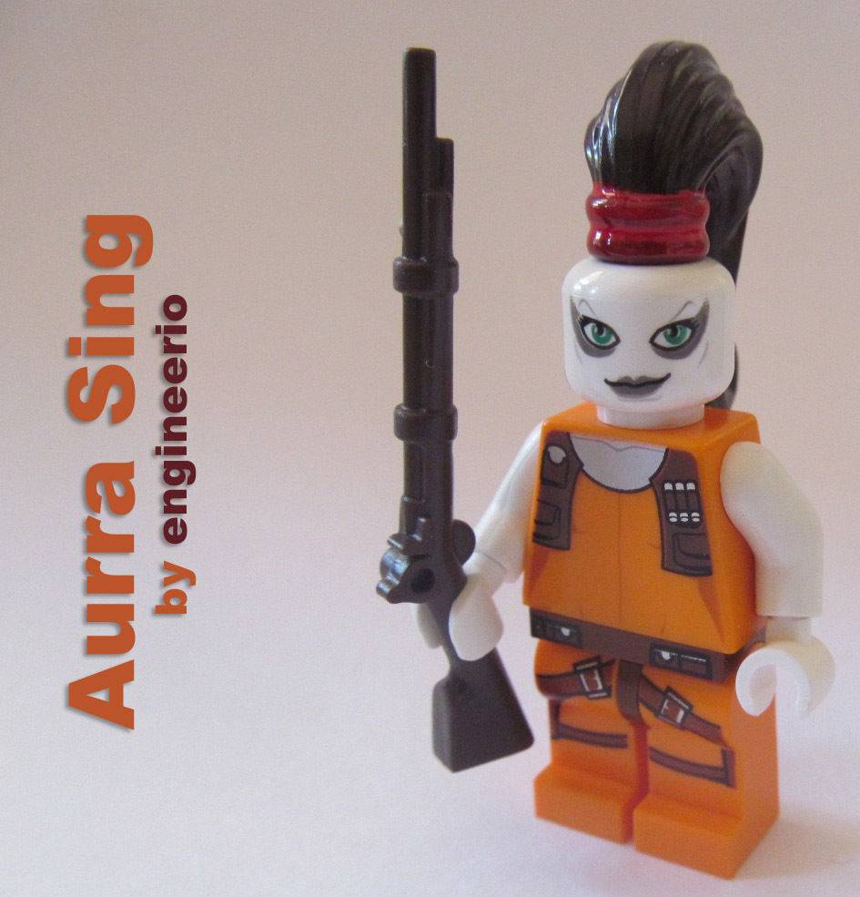 7930 Figuren Lego® Star Wars Minifigur Aurra Sing sw306 