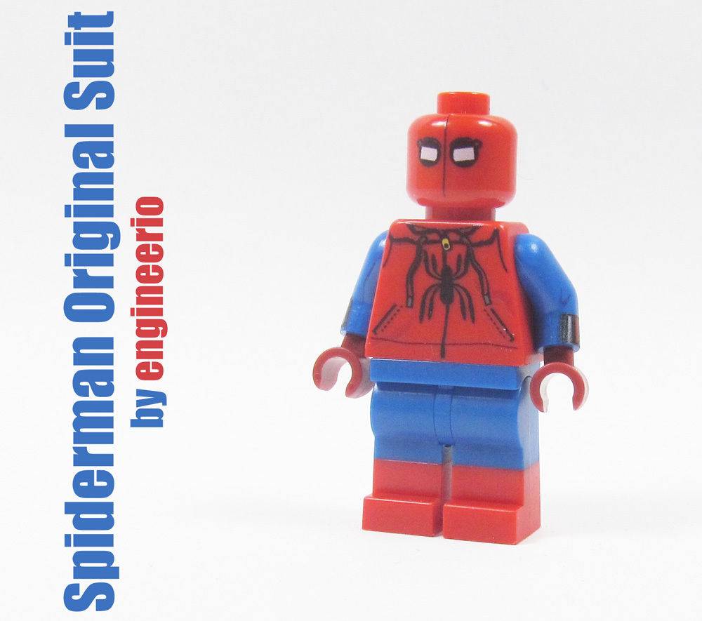 HeroBloks - Spider-man (home made suit)