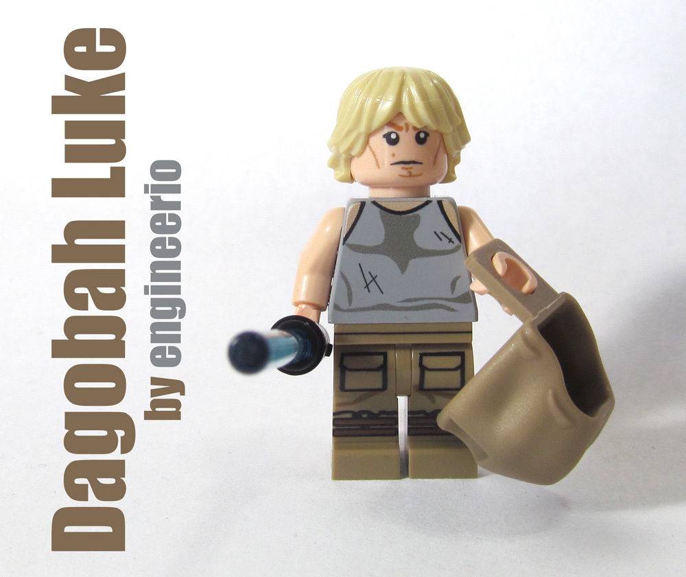 HeroBloks Luke Skywalker Dagobah