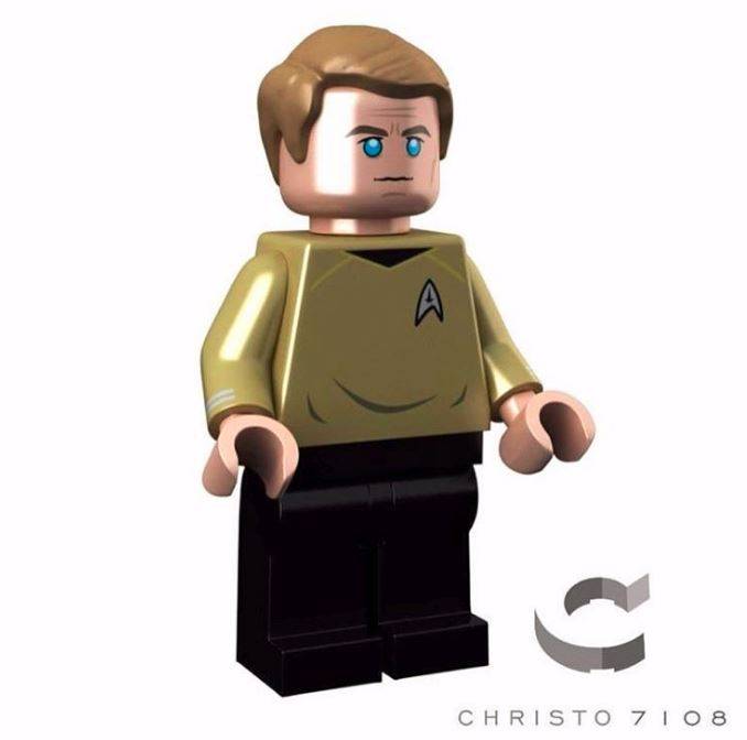 Lego discount captain kirk