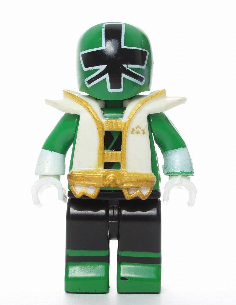 HeroBloks - Green Ranger Super Samurai Mode - Mega Bloks