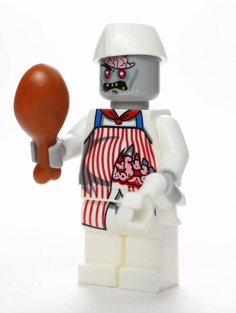 chef zombie plush