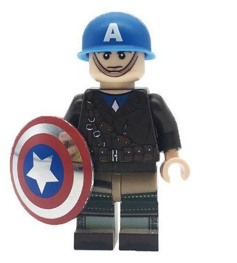 Herobloks - Captain America (wwii)