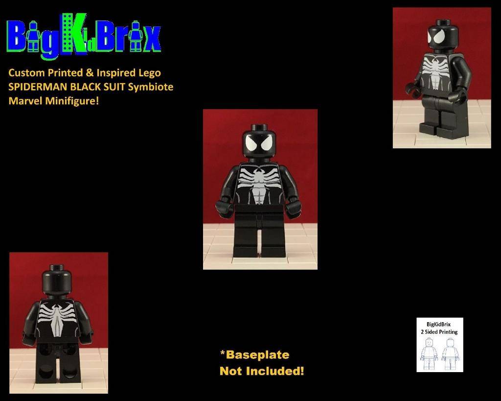 spider man symbiote suit lego