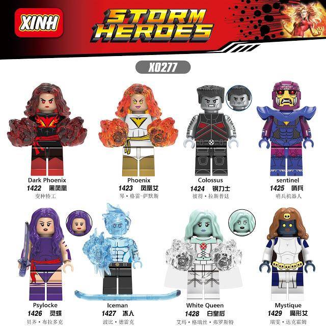 HeroBloks - Psylocke