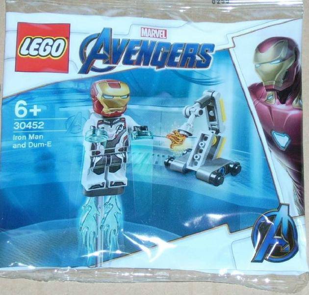 Lego avengers endgame iron on sale man and dum e