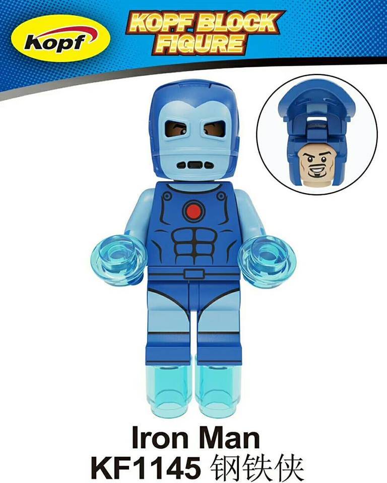 HeroBloks - Invincible Iron Man (stealth suit)