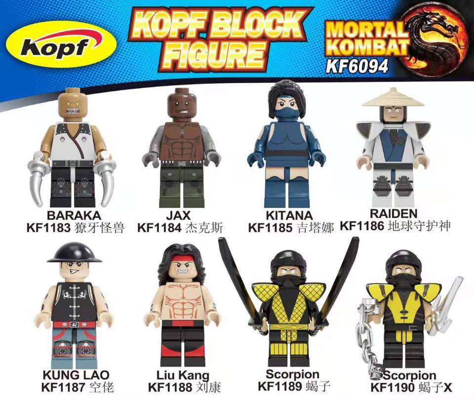 Lego Mortal Kombat Scorpion