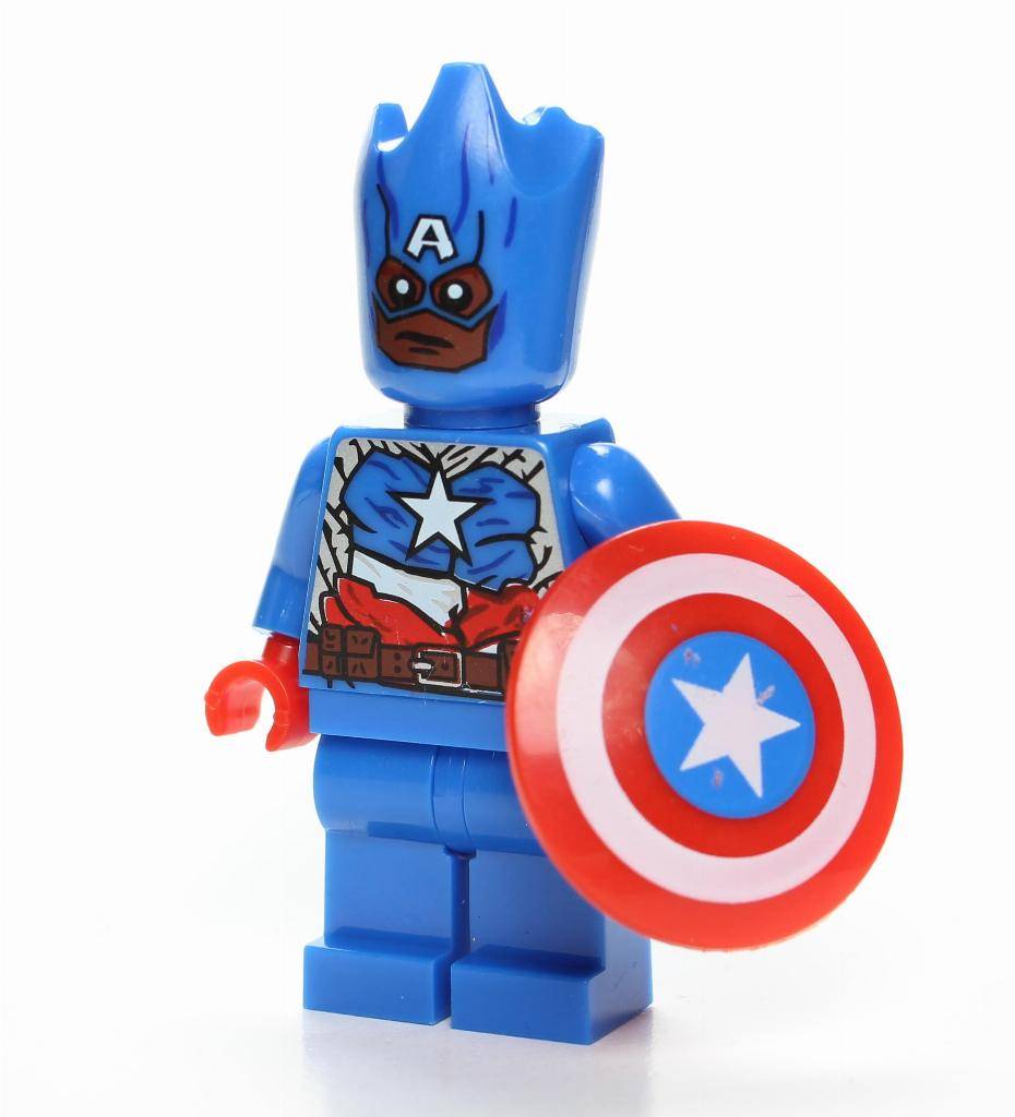 HeroBloks - Captain America Groot - Xinh - 1005