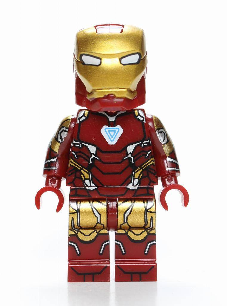 Iron Man Downey Avengers Marvel Stark MK8 Striker Tank Custom Lego Mini Figure 