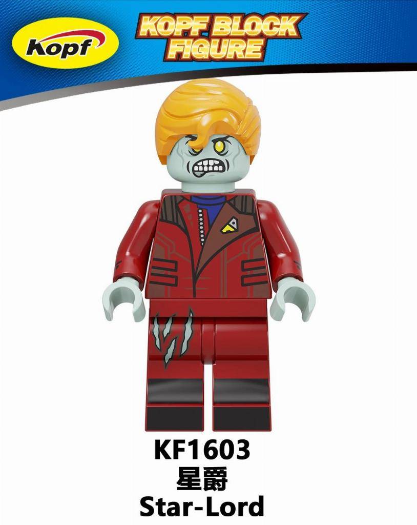 HeroBloks - Zombie Star-Lord - Kopf - KF1603