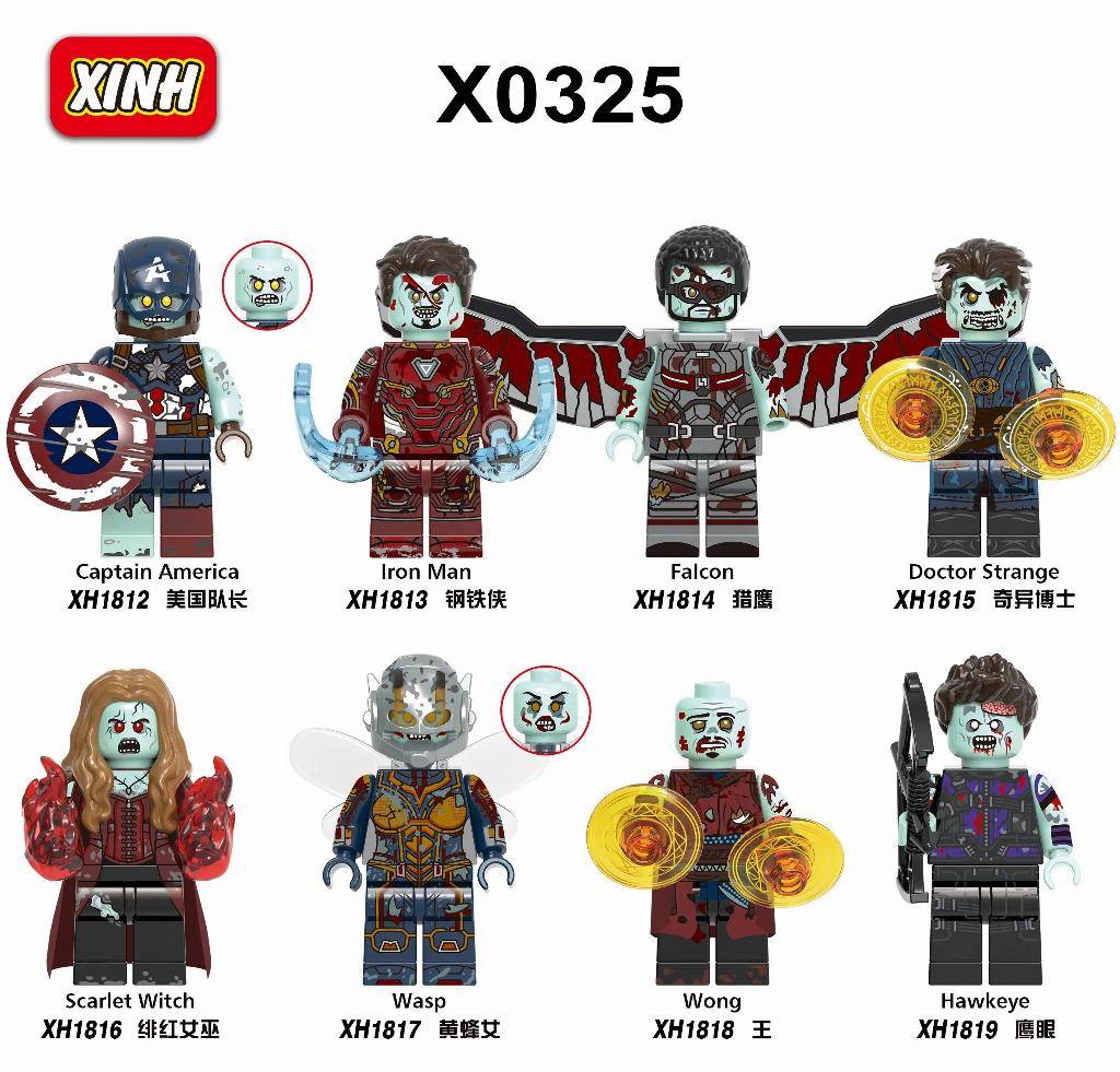 HeroBloks - Zombie Wong - Xinh - XH1818