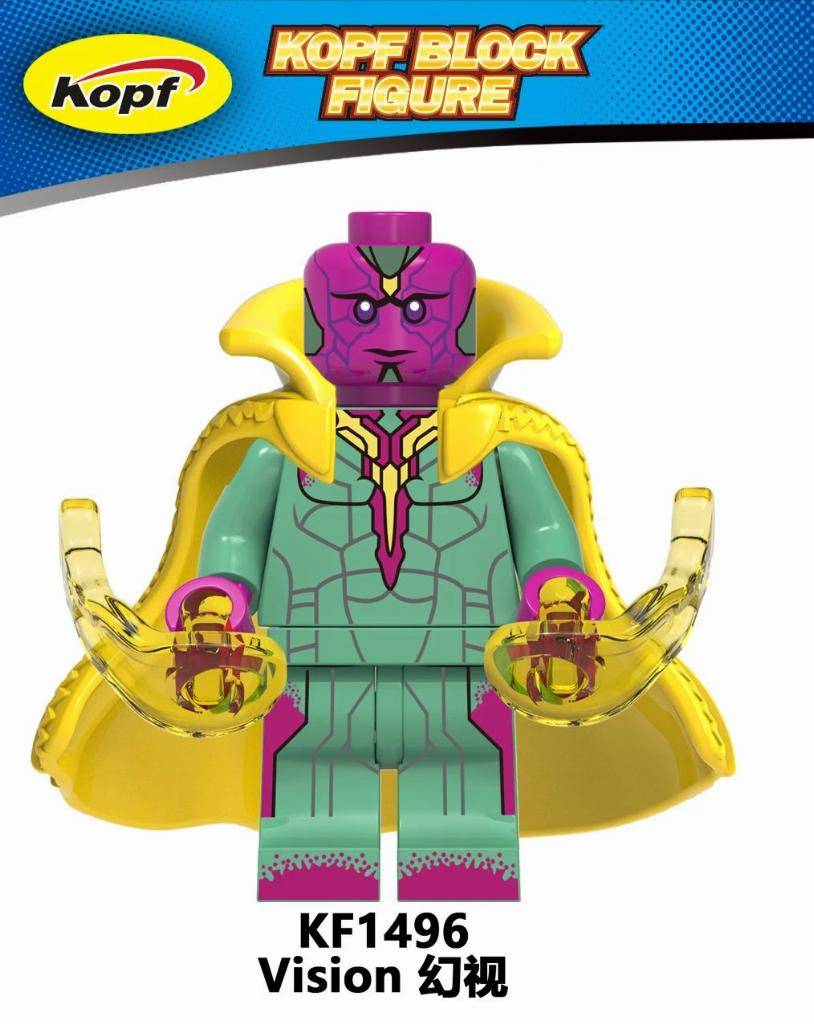 Vision on sale avengers lego
