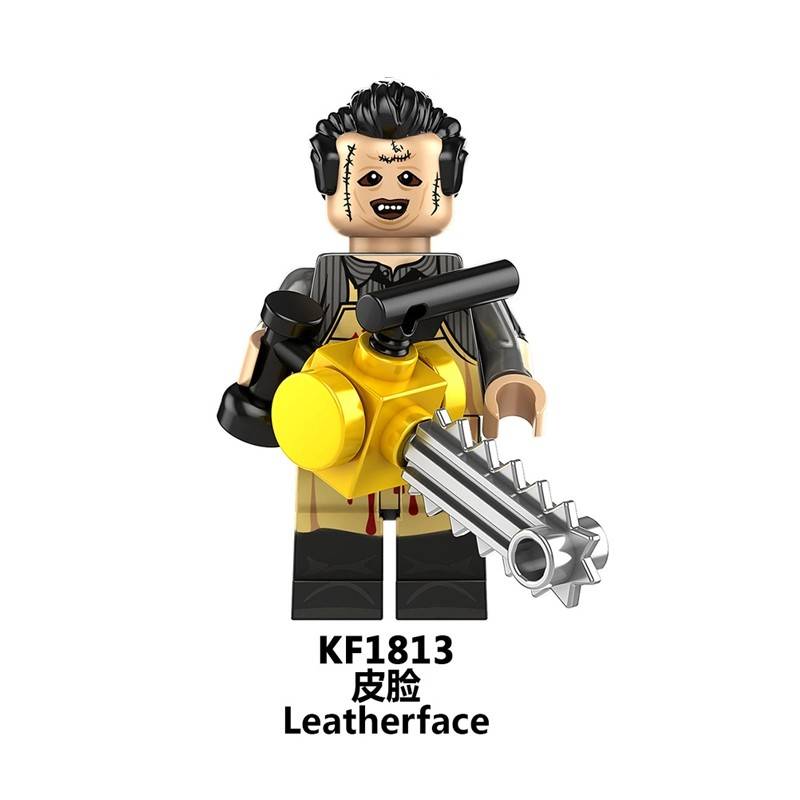 HeroBloks - Leatherface - Kopf - KF1813