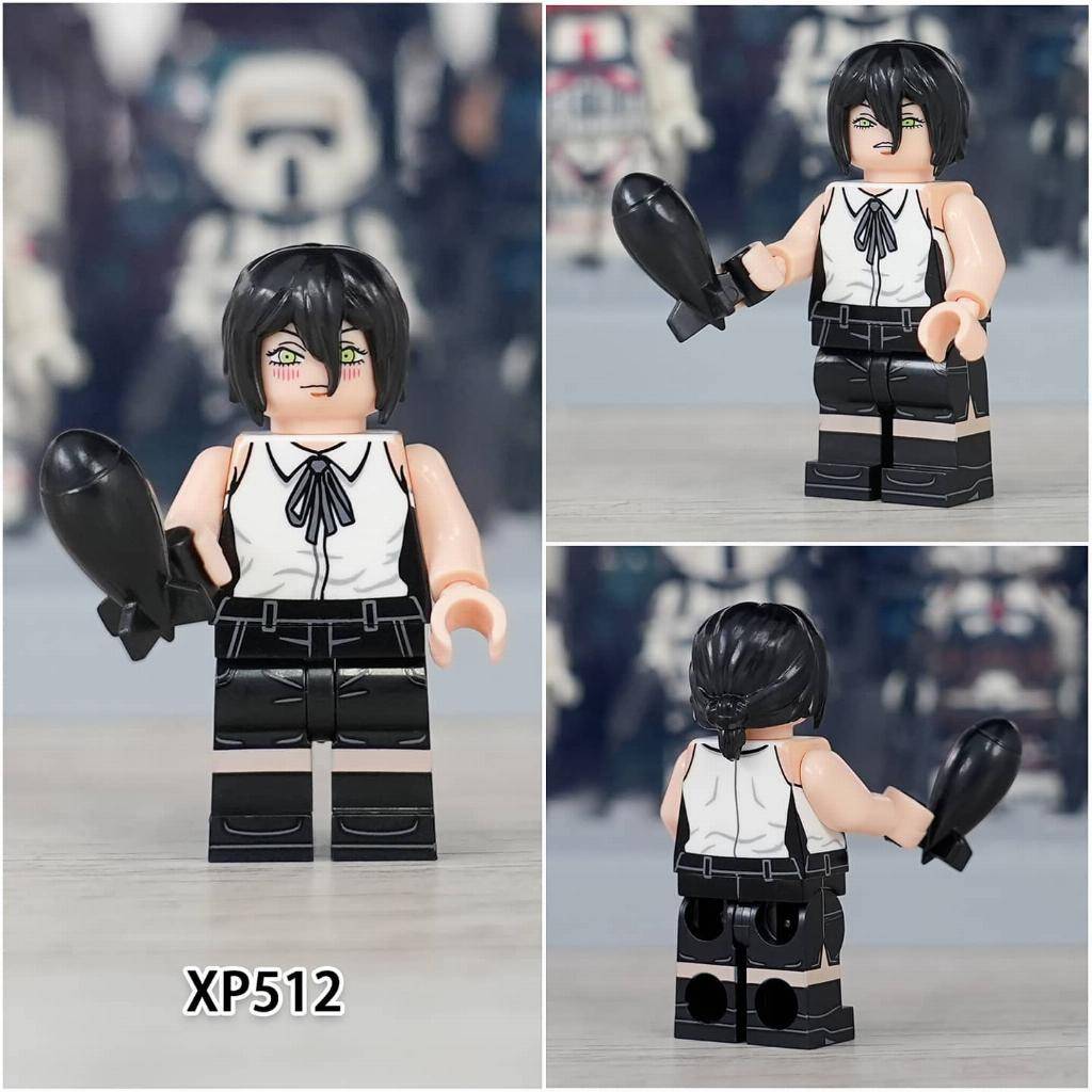 Anime Chainsaw Man Reze XP-512 Minifigures - Brixtoy