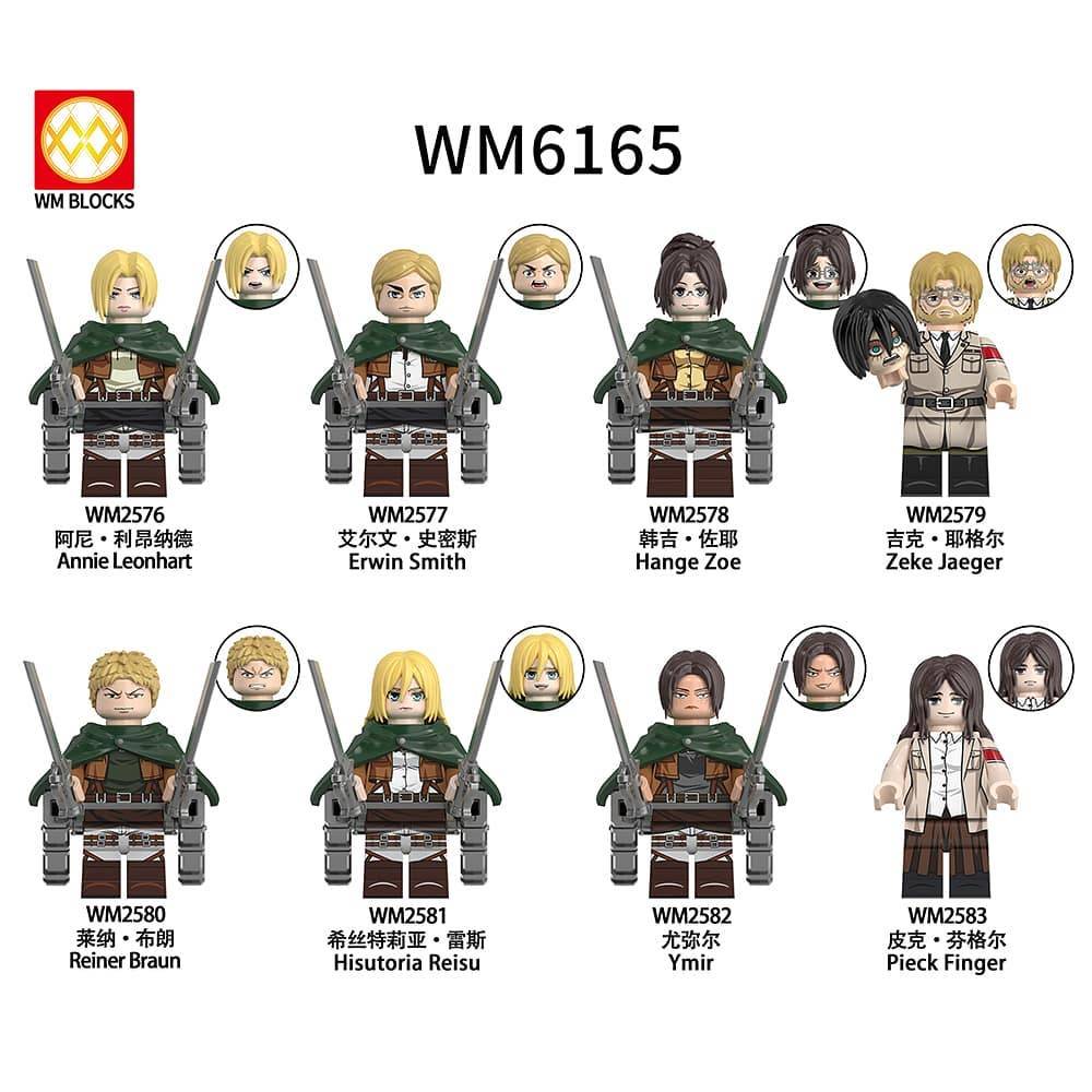 HeroBloks - Pieck Finger - World Minifigures - WM2583