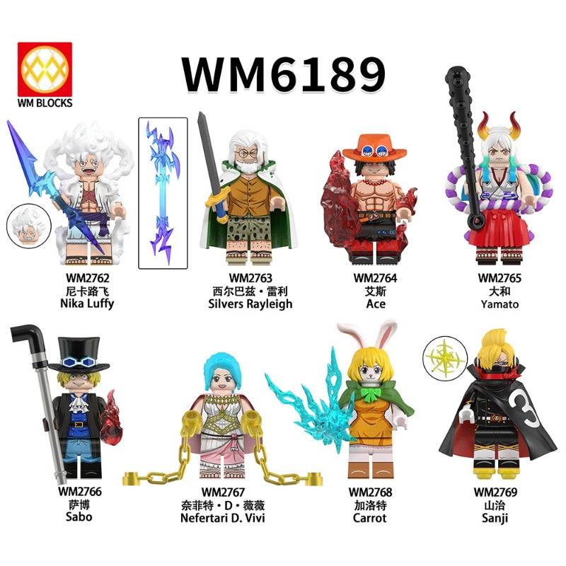 HeroBloks - Portgas D. Ace - World Minifigures - WM2764
