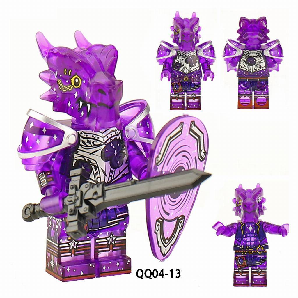 HeroBloks - Purple Crystal Dragonborn - Unknown - QQ04-13